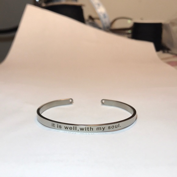 Inspirational Cuff Bracelet - Picture 6 of 6